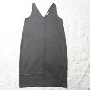 COPY - Zara Gray Sleeveles V-neck Sweater Dress